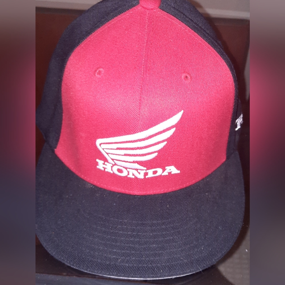 Honda Red and Black Men's Cap